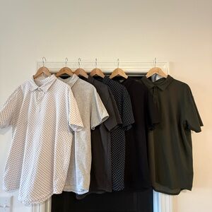 BYLT Basics Drop Cut S/S Men's Assorted Color Polo Shirt Set